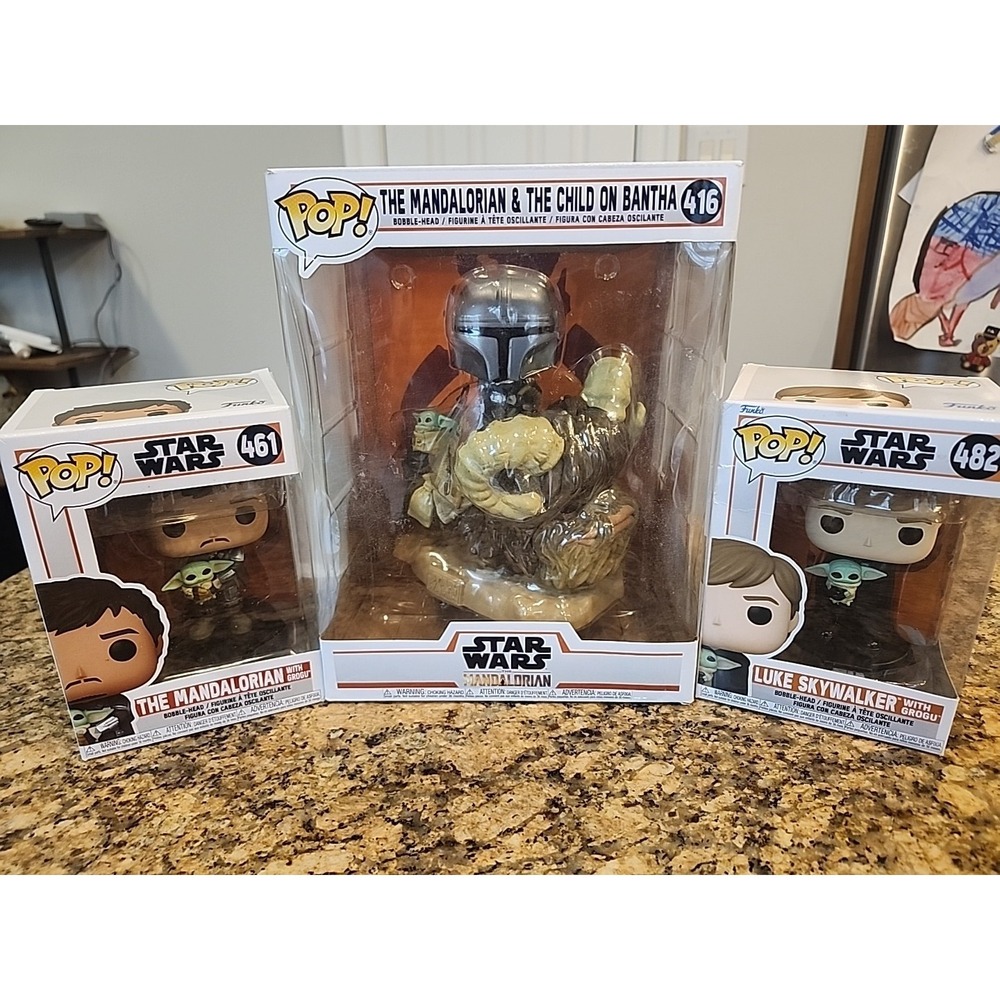 Mandalorian Funko Pops lot